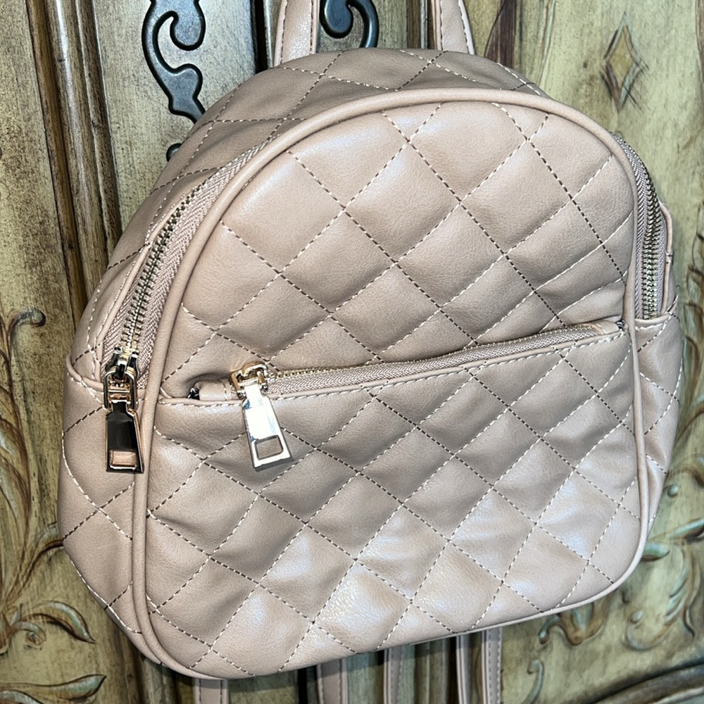 Quilted Backpack